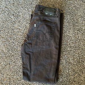 Levi 514 30x32 5 pocket denim grey pants men